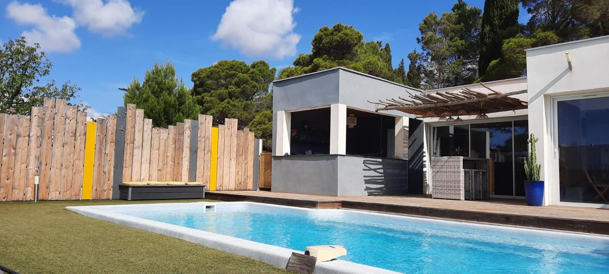 La Villa Du Saule Salles-dʼAude Eksteriør billede